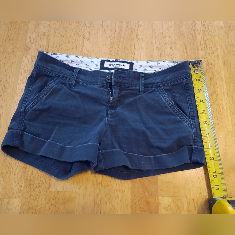 Abercrombie & Fitch Navy Summer Shorts